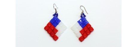 Czech flag 6cm including hook
