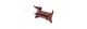 Sausage dog 25/15mm