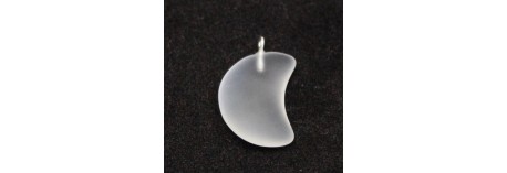 Moon pendant 23/15mm 00030/matt