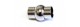 Magnet záponka18/8mm rhodium