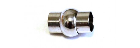 Magnet záponka18/8mm rhodium