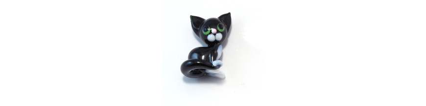 Glass figurines - animals