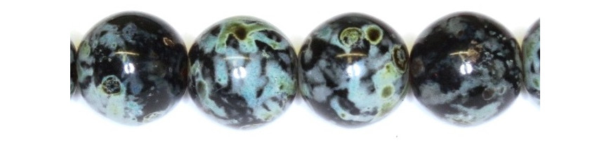 Pressed round beads 12mm